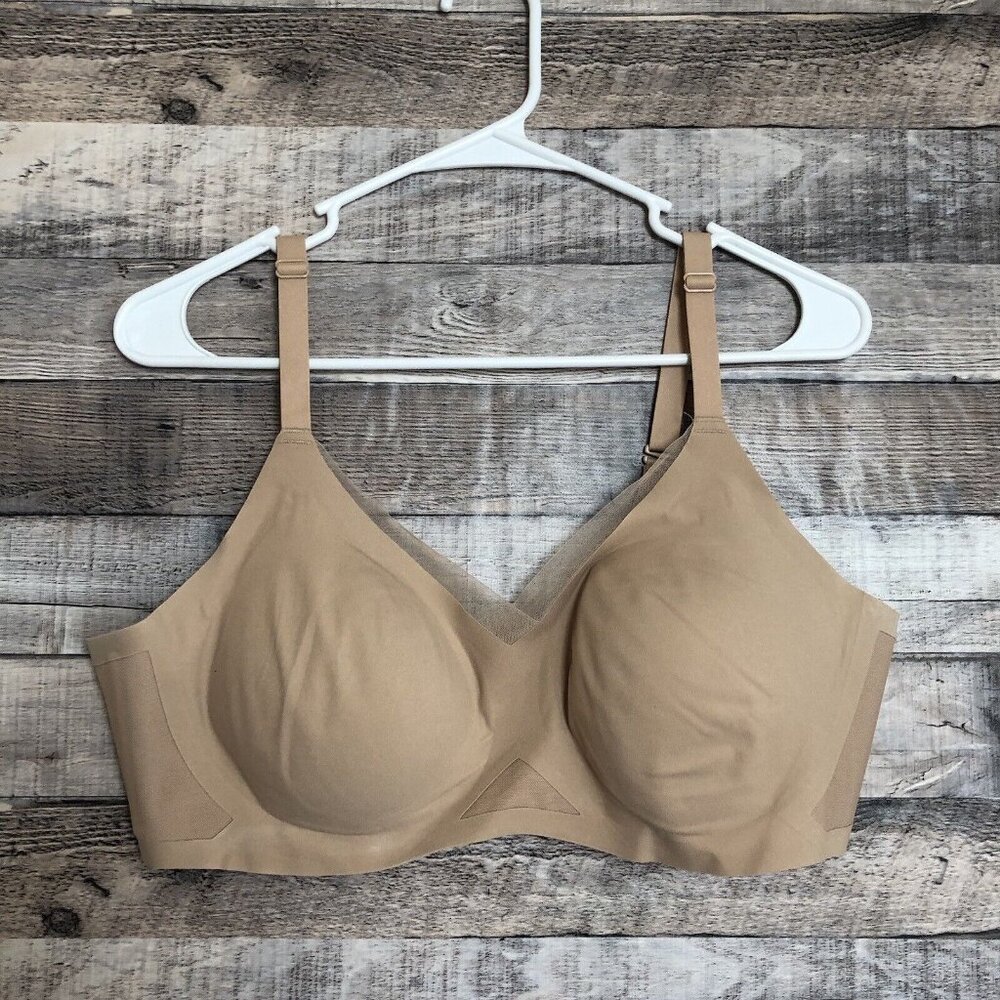 Honeylove Nude/Tan Seamless Wireless Bra